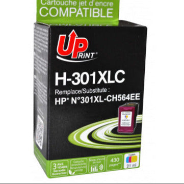 CARTOUCHE REMANUFACTUREE HP N°301XL