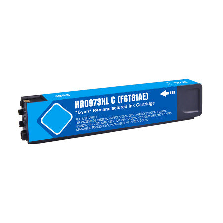 CARTOUCHE REMANUFACTUREE HP 973XL NEW GENERATION CYAN
