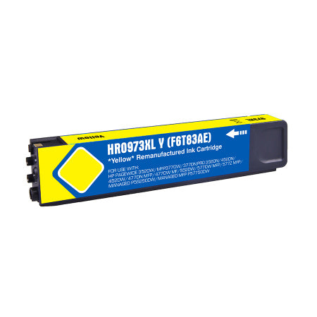 CARTOUCHE REMANUFACTUREE HP 973XL NEW GENERATION YELLOW